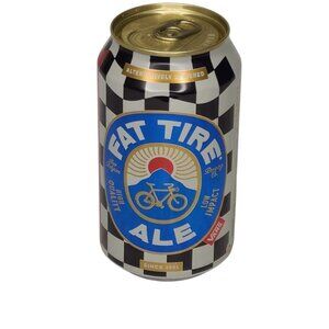 Fat Tire New Belgium Brewing Vans Colab Empty Beer Can Bottom Opened 12oz